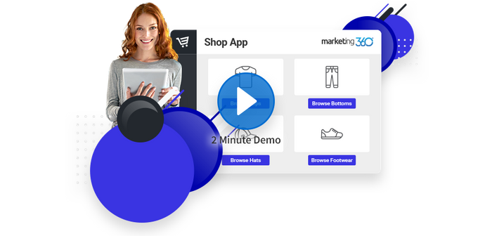 Marketing 360 Shop App overview