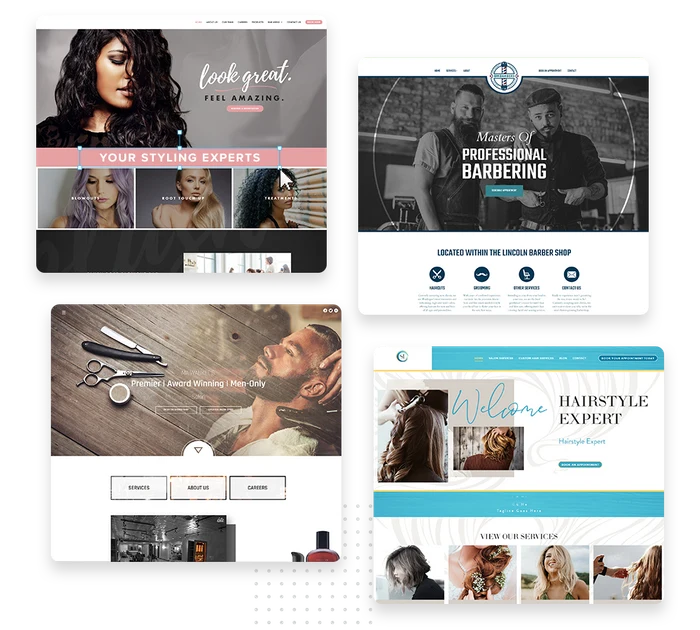 Example of a custom local-business website designed by Marketing 360, used here for dance studio website design